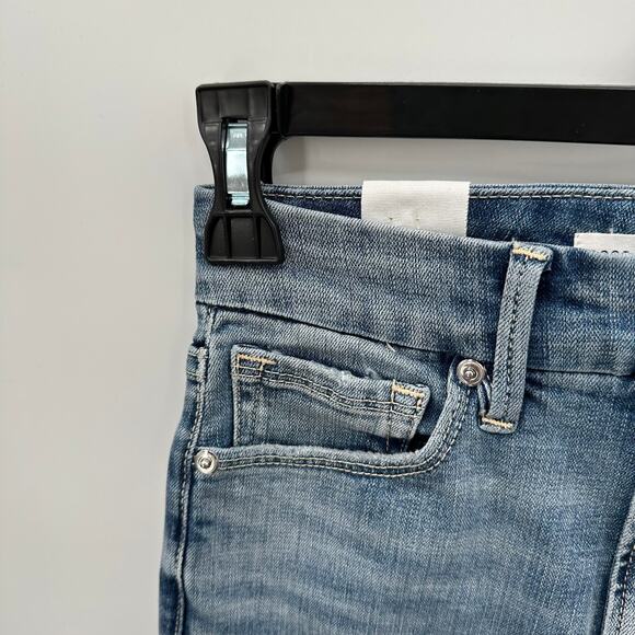 GOOD AMERICAN NWT Good Waist Crop in Blue634 // 0 - Picture 13 of 14